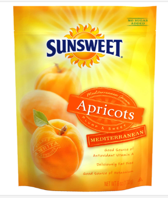 Sunsweet Mediterranean Apricot (6 oz) - Papaya Express